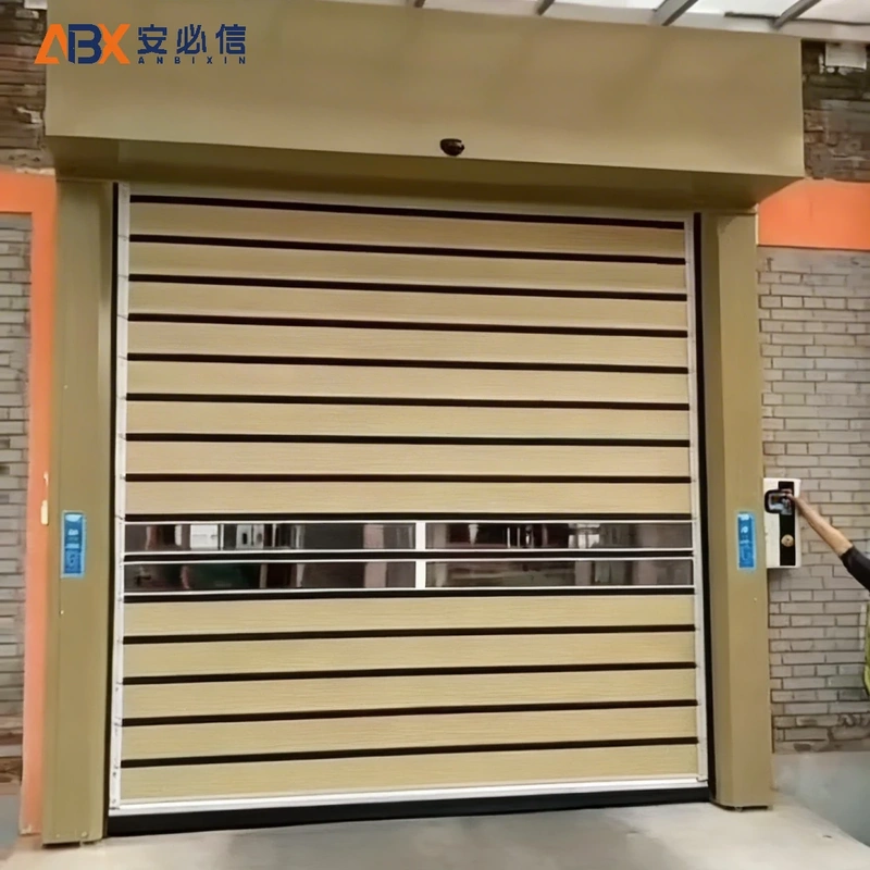 巴中铝制高速门